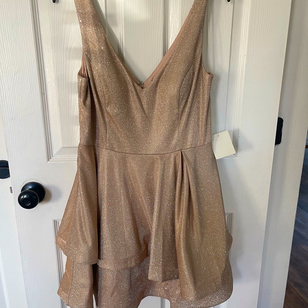 Short holiday dress